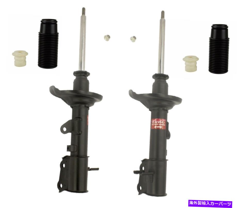 サスペンション フロントリアクルーツコイルスプリングスモンローフィット2008-2016 4PC KYB Rear Suspension Struts and Bellows Kit For Kia Spectra 07-09 Spectra5 08-09【並行輸入品】