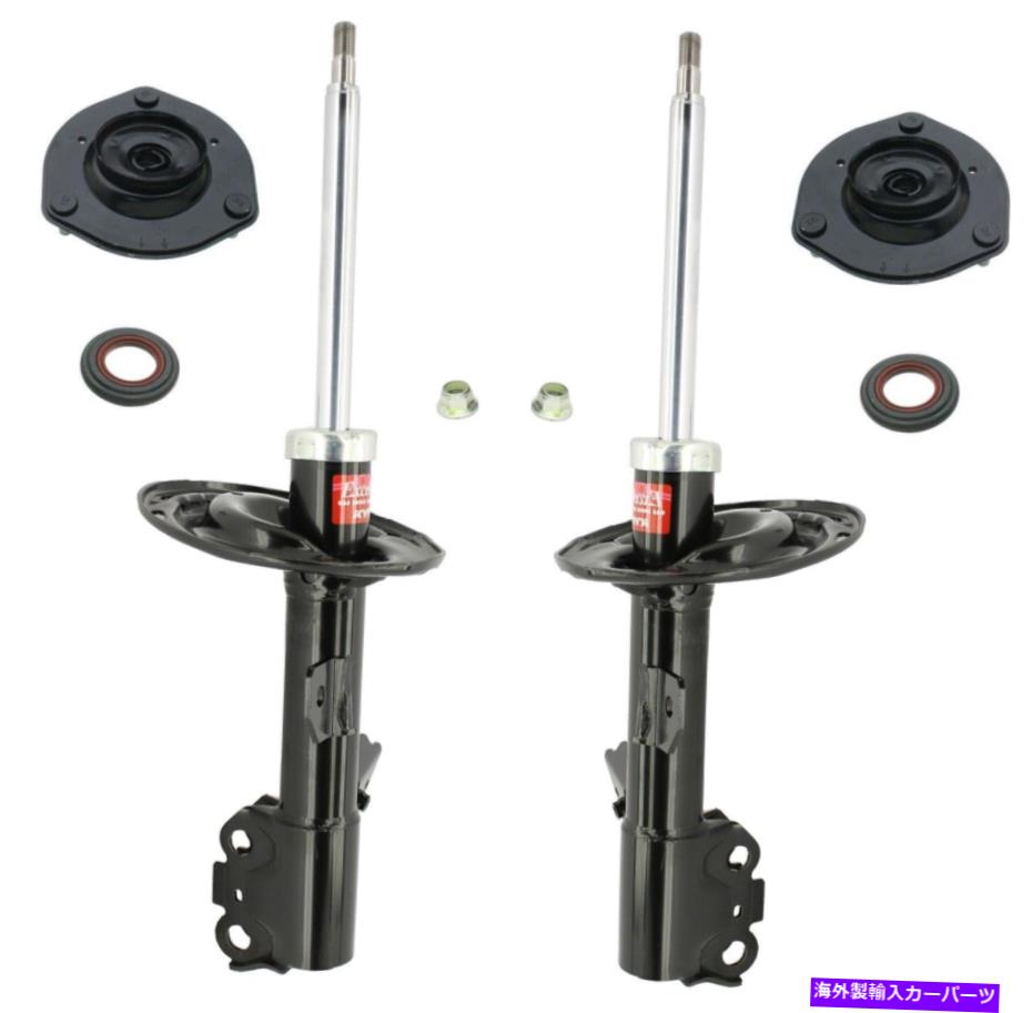サスペンション モンローストラットコイルモンローストラットフロントリア2000年から2003年年のシボレー KYB Front Suspension Struts and Mounts Kit For Lexus ES330 2004-2006【並行輸入品】