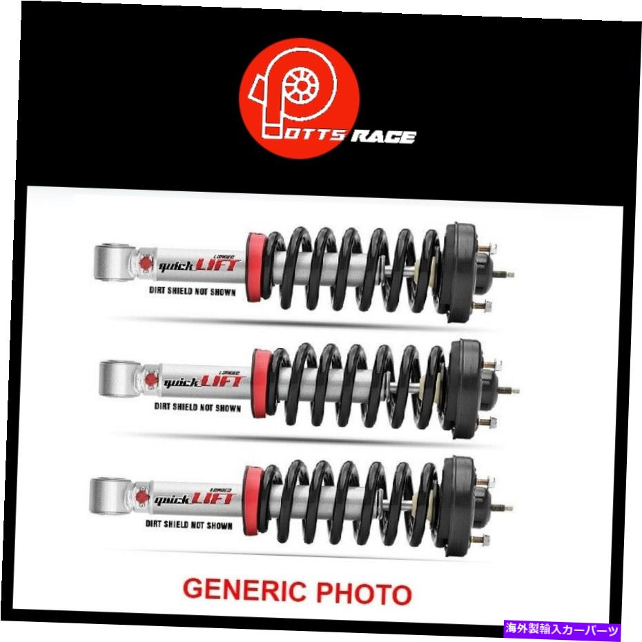 サスペンション Airlift Loadlifter 5000 Ultimate Air Springキット-88272 Rancho Front/Rear QuickLIFT Set of 4 Strut Assemblies for 2003-2006 Expedition【並行輸入品】