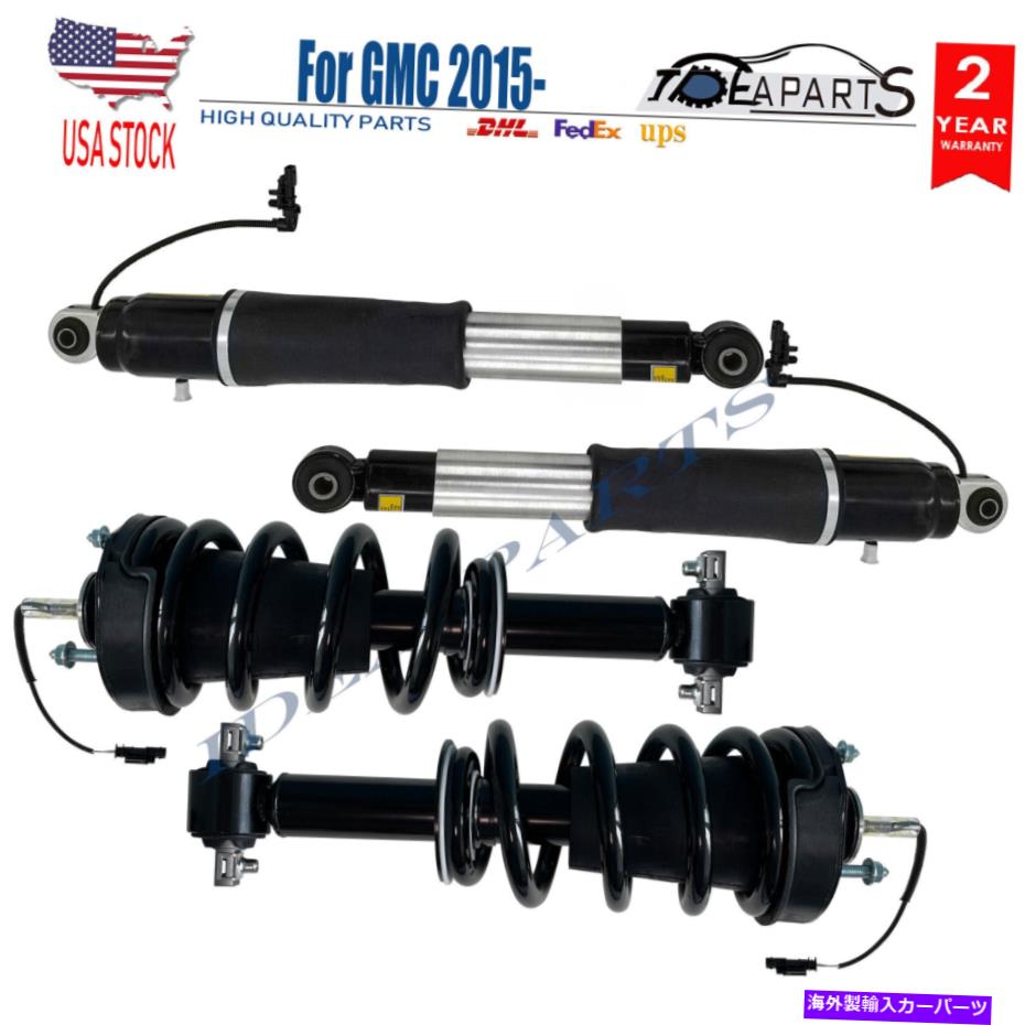 サスペンション GMエスカレード郊外タホユーコン用の4xエアサスペンションショックアブソーバーストラット 4x Air Suspension Shock Absorber Struts for GM Escalade Suburban Tahoe Yukon【並行輸入品】|Us Custom Parts Shop USDM
