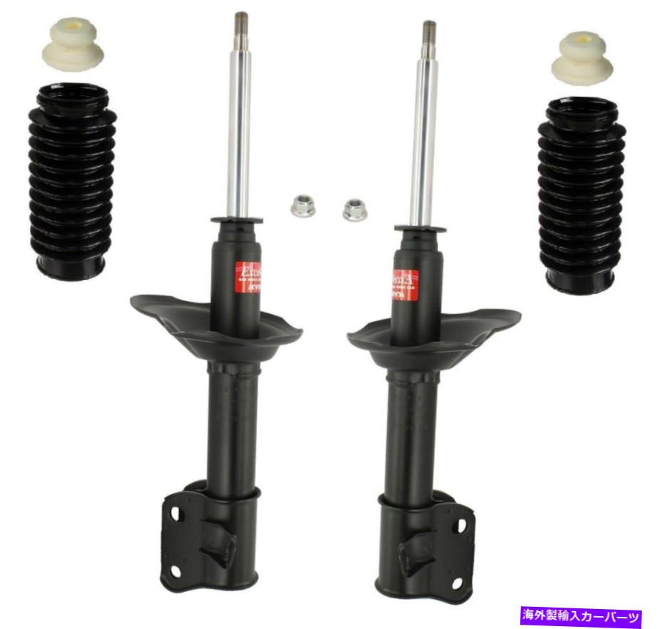 サスペンション 本物本物oemフロントフロントドライバーgrののためにストラットを残し2020-2021 KYB Front Suspension Struts and Bellows Kit For Subaru Forester 1998-2002【並行輸入品】