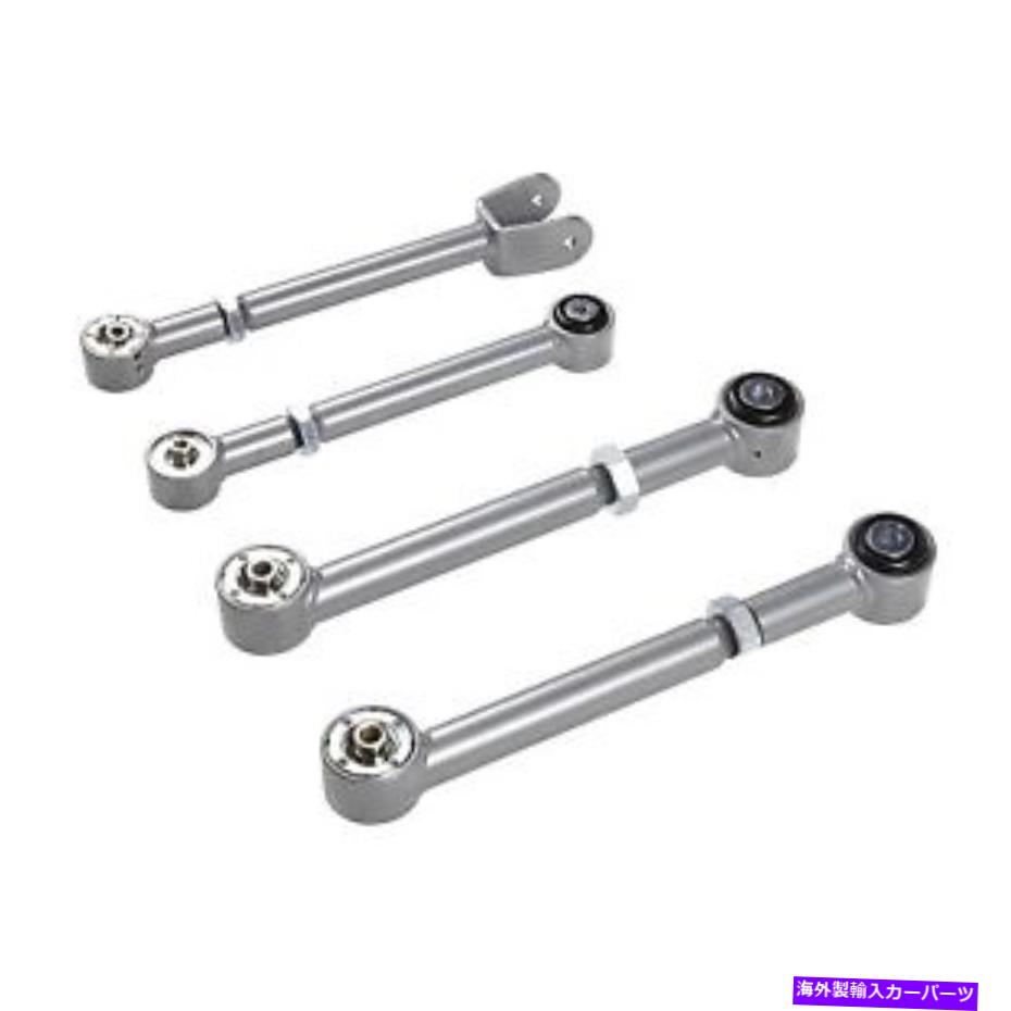 サスペンション エアリフトエアリフト23480エアサスペンション Rubicon Express Complete Adjustable Control Arm Kit - RE3801【並行輸入品】