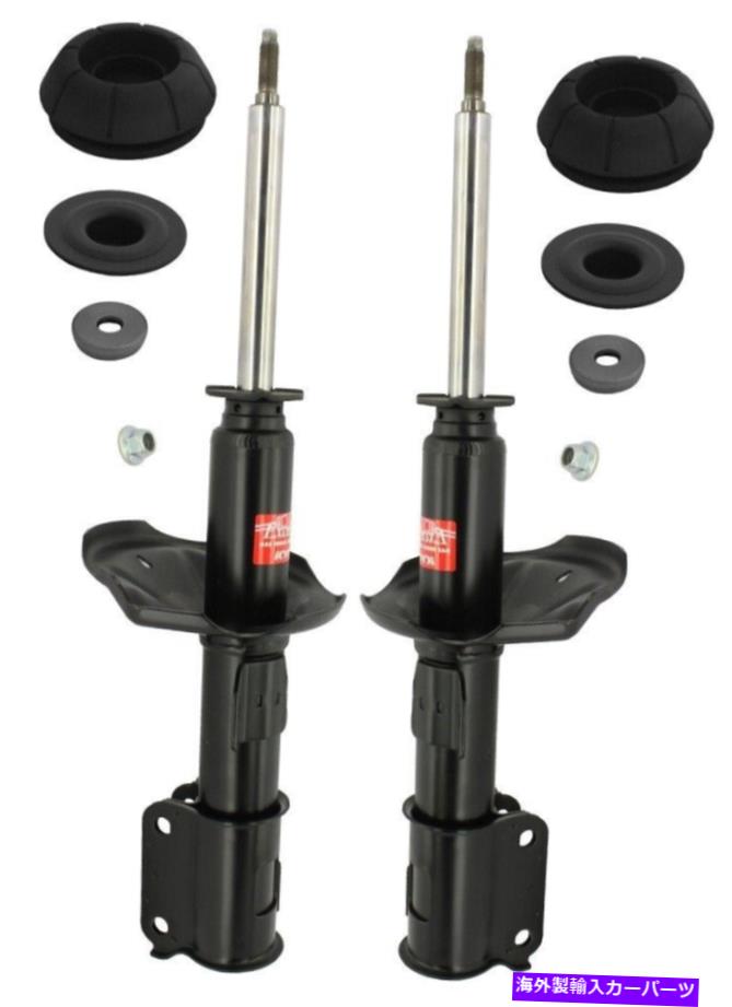 サスペンション ポンティアックポンティアック2008 4xロードマティッククイックストラットストラットアセンブリ KYB Front Suspension Struts and Mounts Kit For Chevy Optra Suzuki Forenza Sedan【並行輸入品】