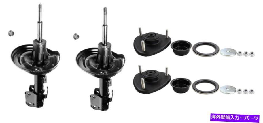 サスペンション ランチョフィット07-14トヨタFJクルーザー2WD/4WD Monroe OESpectrum Front Suspension Struts & Mounts Kit for Honda Ridgeline 06-14【並行輸入品】