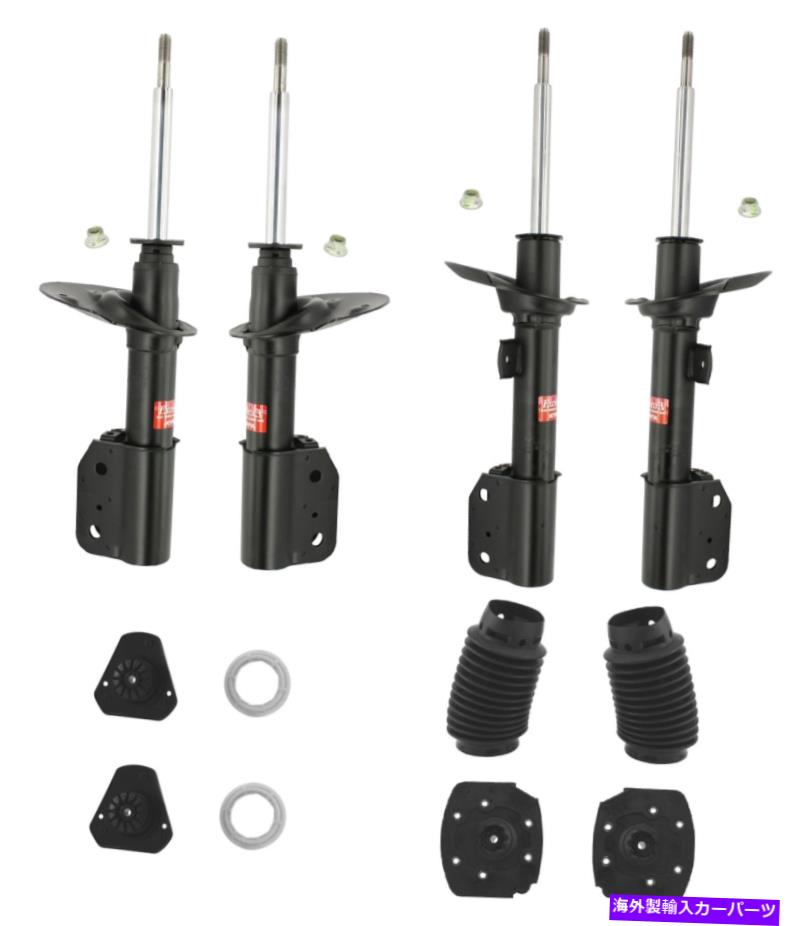 サスペンション ホワイトラインkta109 KYB Front & Rear Suspension Struts and Mounts Kit For Chevy Impala Monte Carlo【並行輸入品】 408,320円