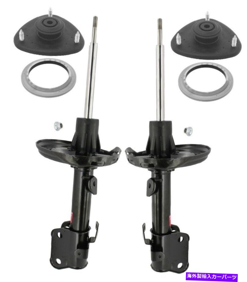 サスペンション 完全完全なストラットコイルアセンブリの2スバル KYB Front Suspension Struts and Mounts Kit For Honda Ridgeline 2006-2008【並行輸入品】