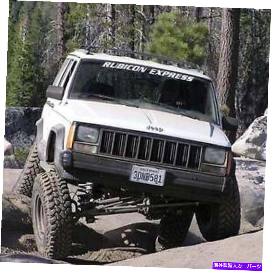 サスペンション Bilstein B6 Perf Front Struts Rubicon Express 3.5 Super-Ride Short Arm Lift Kit with Rear Leaf Springs and【並行輸入品】