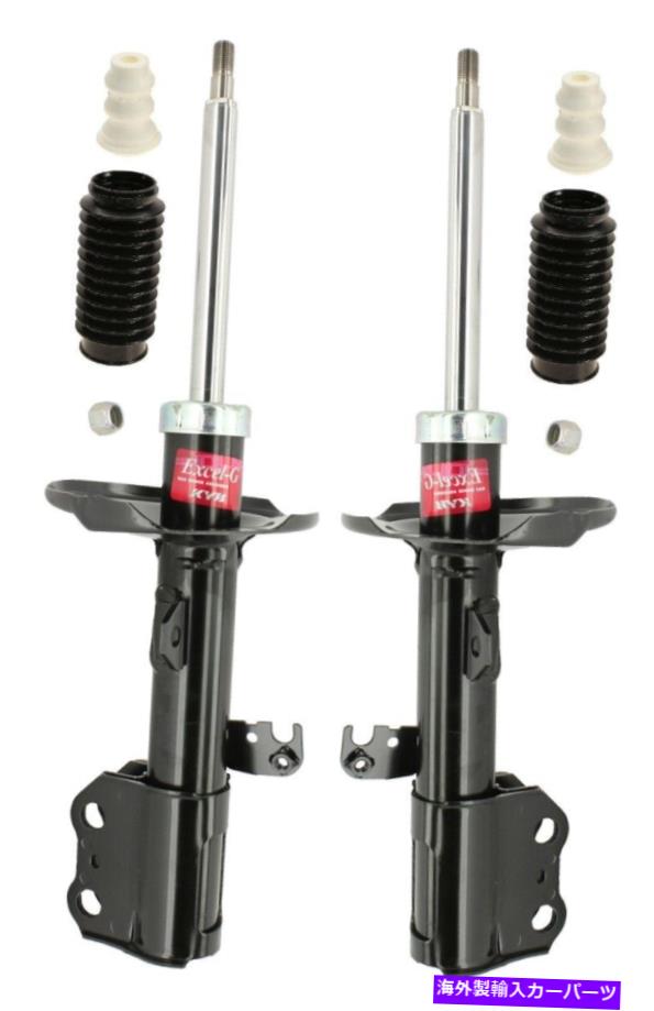 サスペンション 4runner KYB Front Suspension Struts and Bellows Kit For Pontiac Vibe Matrix AWD【並行輸入品】