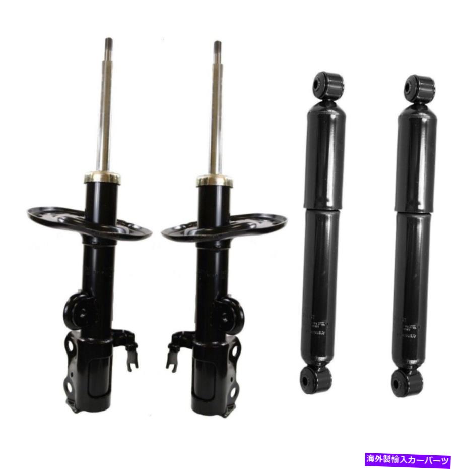 サスペンション 08+三菱ランサー進化10 Monroe Front Rear Suspension Struts & Shock Absorbers Kit For Toyota RAV4 13-15【並行輸入品】