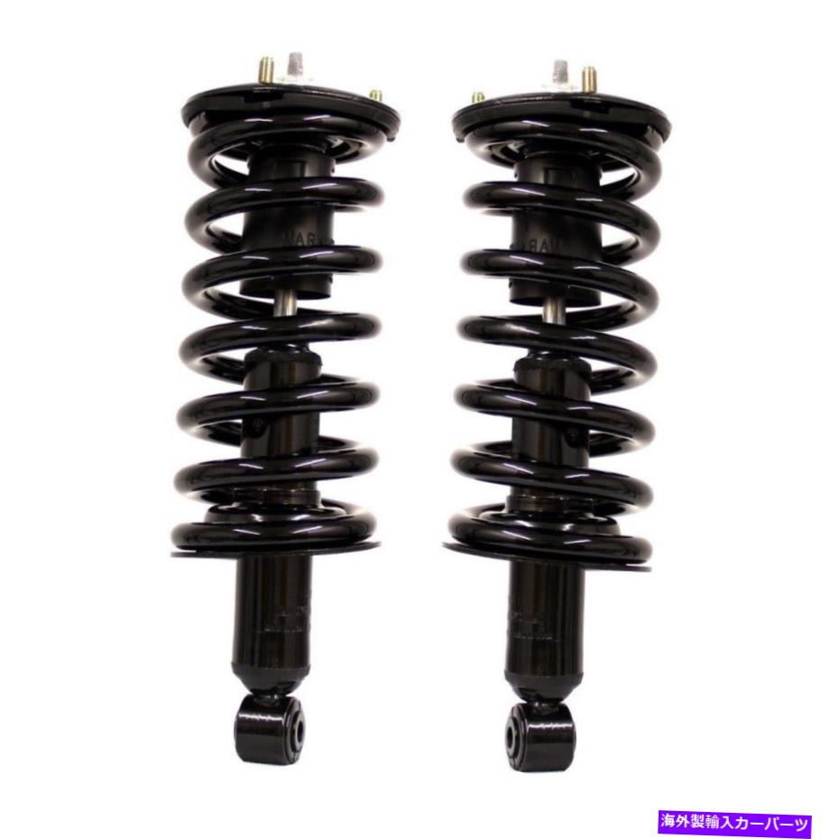 サスペンション フロント4pcアッパーコントロールアームボールボール1999-2002フォードF-150 | PS37 Pair Set of 2 Front Monroe Strut & Coil Spring Kit For Tittan No Off Road Pkg【並行輸入品】