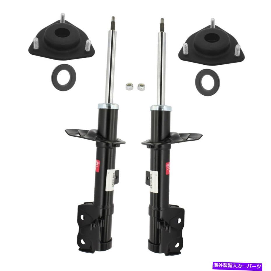 サスペンション Porsche Panamera 2010-2016 Duralo Air Suspension Compressor KYB Front Suspension Struts & Mounts Kit For Dodge Caliber Jeep Compass Patriot【並行輸入品】