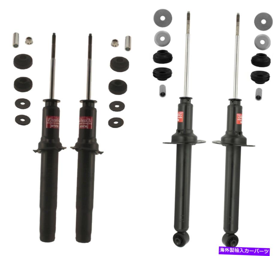 サスペンション エアリフト88395サスペンションサスペンションエアスプリング5000リアフォードキット KYB Front & Rear Suspension Struts and Mounts Kit For Acura TSX 2004-2008【並行輸入品】