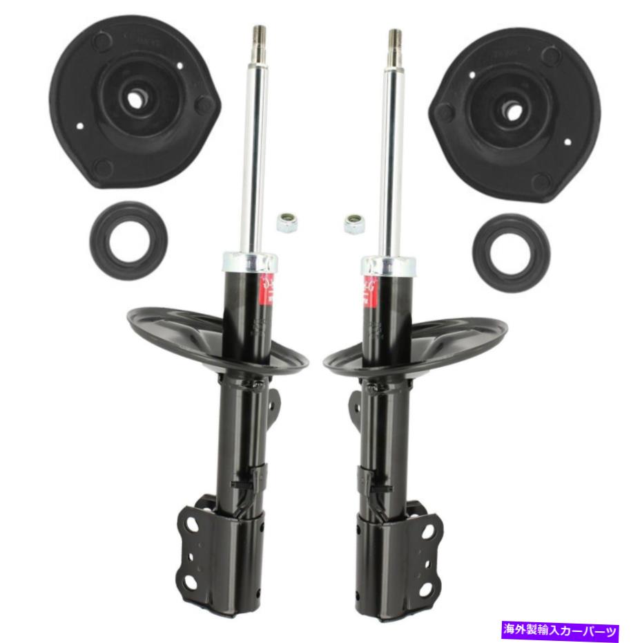 サスペンション 56-60 FORD f KYB Front Suspension Struts and Mounts Kit For Toyota Sienna FWD 1998-2003 NEW【並行輸入品】