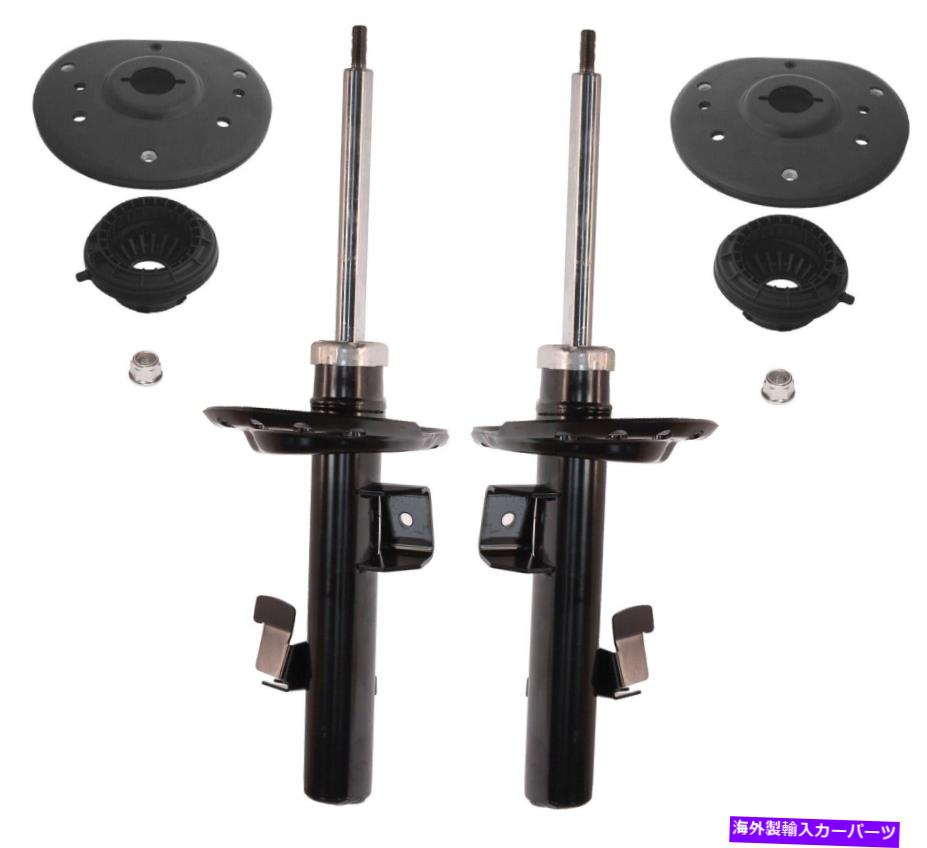 サスペンション サスペンションストラットストラットとコイルスプリング - KYB Front Suspension Struts & Mounts Kit For Volvo XC70 2008-2014 S80 2007-2016【並行輸入品】