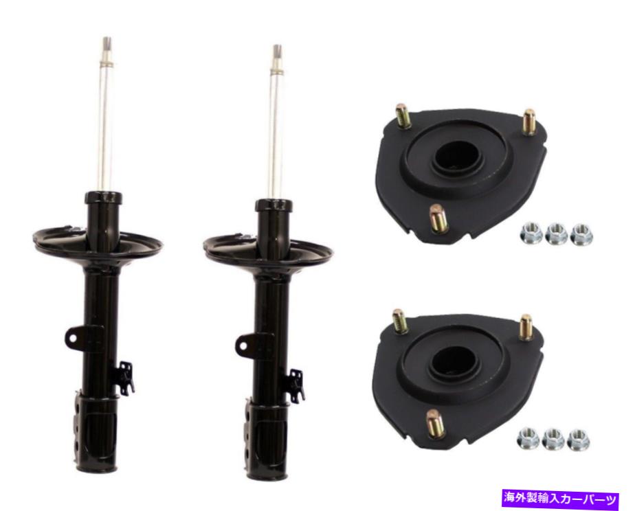 サスペンション 20104 10以上の / 11 Monroe OESpectrum Front Suspension Struts and Mounts Kit for Toyota RAV4 2000【並行輸入品】