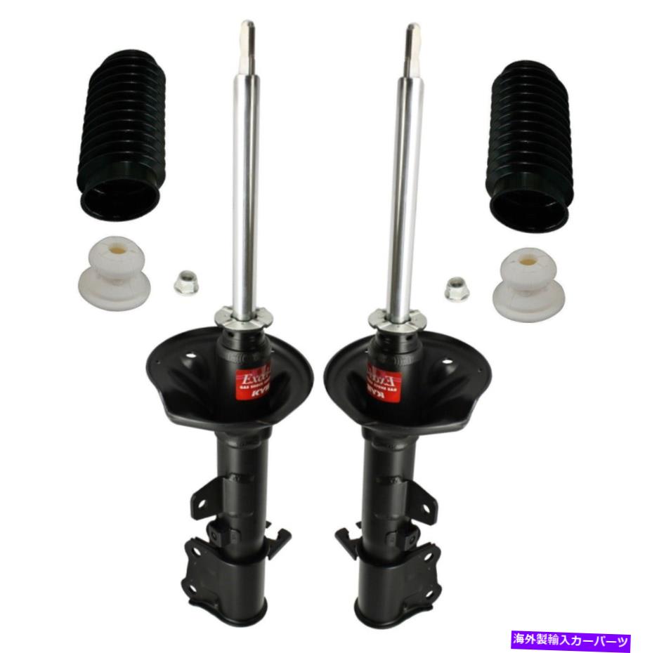 サスペンション ホッチホッチ1 1/2 \'ドロップドロップスプリングスシャックル74-81 KYB Rear Suspension Struts and Bellows Kit For Hyundai Elantra Tiburon NEW【並行輸入品】