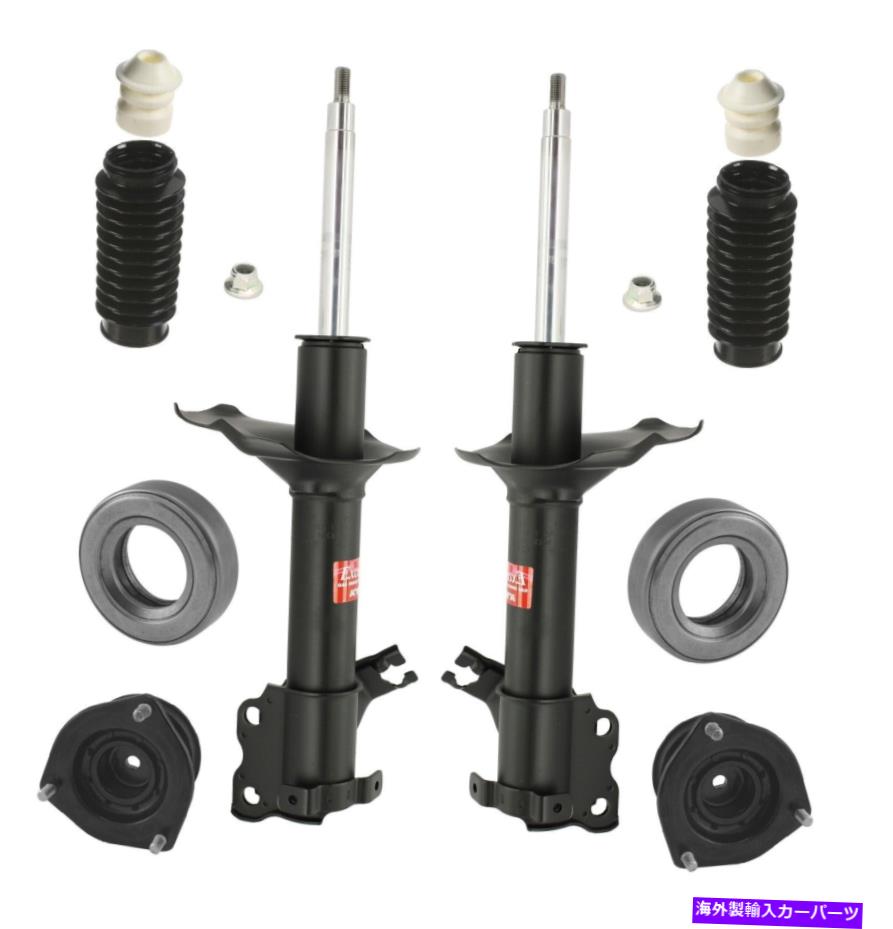 サスペンション Mak Front Tower Bar Sway Strut Stabilizer Kit for Nissan Tiida Livna 2010 KYB Front Suspension Struts Mounts & Bellows & Bearings Kit For Nissan Quest【並行輸入品】