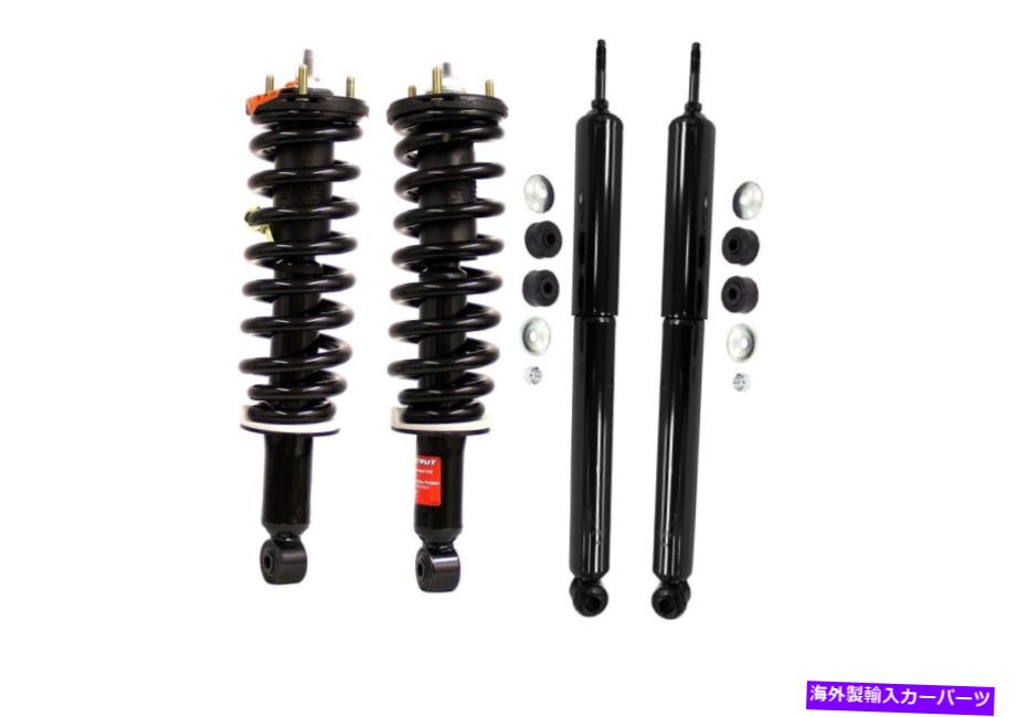 サスペンション 本物モパール下部下部右5168158ab Monroe Front Strut Coil Springs & Rear Shock Absorbers Kit For Toyota Sequoia【並行輸入品】