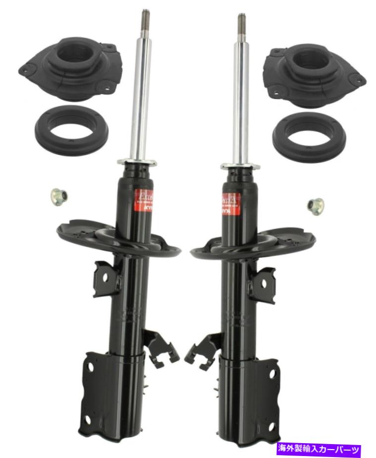 サスペンション afeフィルター440-401008-l afe KYB Front Suspension Struts and Mounts Kit For Nissan Rogue 2008-2012【並行輸入品】