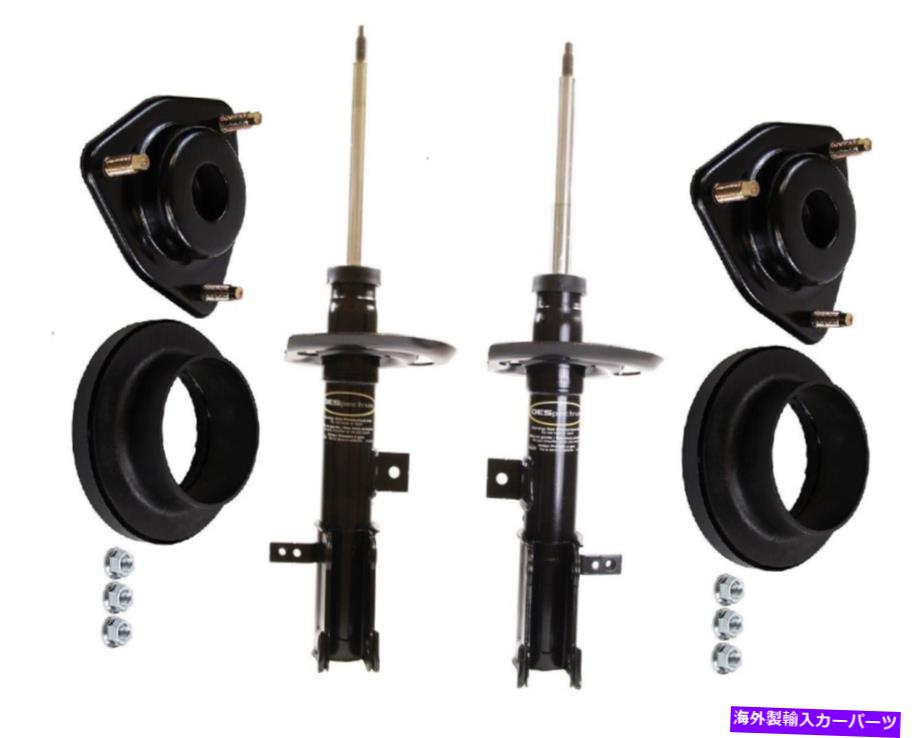 サスペンション サスペンションストラットとストラットコイルスプリングdiyソリューション98-02 Monroe OESpectrum Front Struts & Mounts Kit for Chrysler Sebring 09-10 FWD Sedan【並行輸入品】