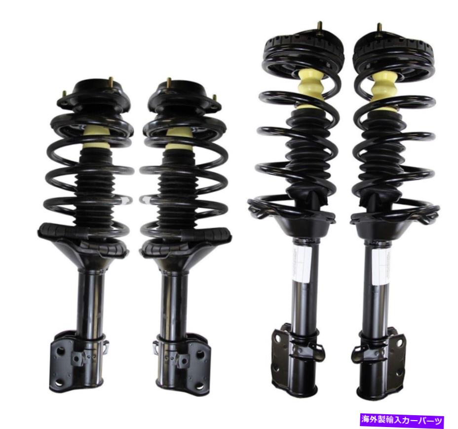 サスペンション Jaguar XK8 97-02 Monroe Front and Rear Strut Coil Spring Kit For Subaru Forester Manual Trans【並行輸入品】