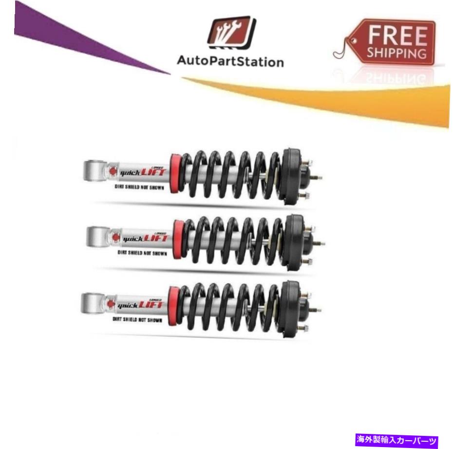 サスペンション BMW 528I 750I 750li 760i X5 745i 745i Rancho for 2003-2006 Expedition QuickLIFT Front/Rear Set of 4 Strut Assemblies【並行輸入品】