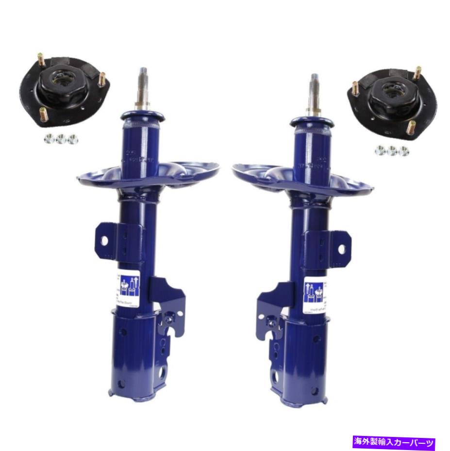 サスペンション 2014-2017 Ram Promaster 3500 Monroe Front Monro-Matic Plus Struts & Mounts Kit For Toyota Camry Lexus ES330【並行輸入品】