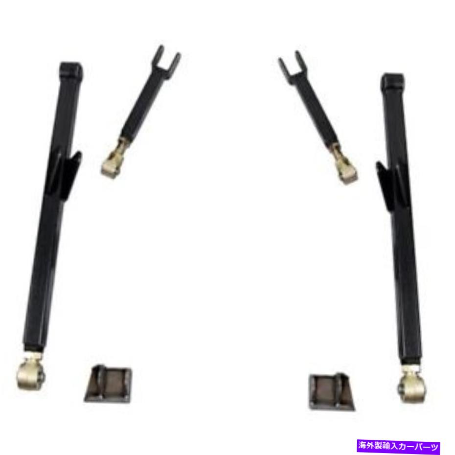 サスペンション 日産r32GTSGTST＃skyliner32pkg-pB For Jeep Wrangler 04-06 Clayton Off Road Front 4-Link Long Arm Upgrade Kit【並行輸入品】