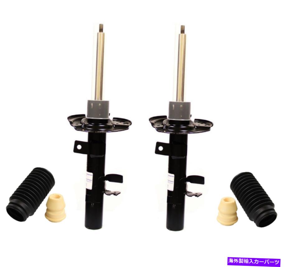 サスペンション 2008-2017 Monroe Front Left and Right Struts & Boot Kits For Ford Escape 2014-2017【並行輸入品】