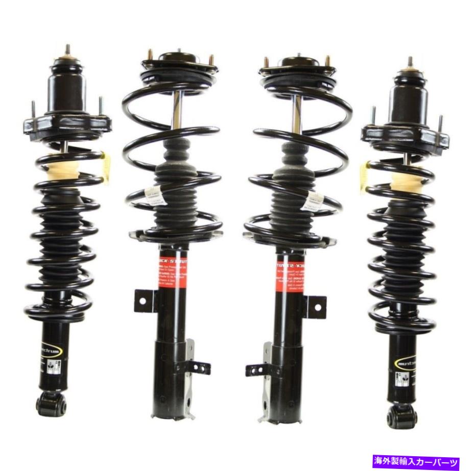 サスペンション ML63 AMG 2007-2011 Monroe Front & Rear QuickStrut Complete Coil Spring Kit For Dodge Caliber SE SXT【並行輸入品】
