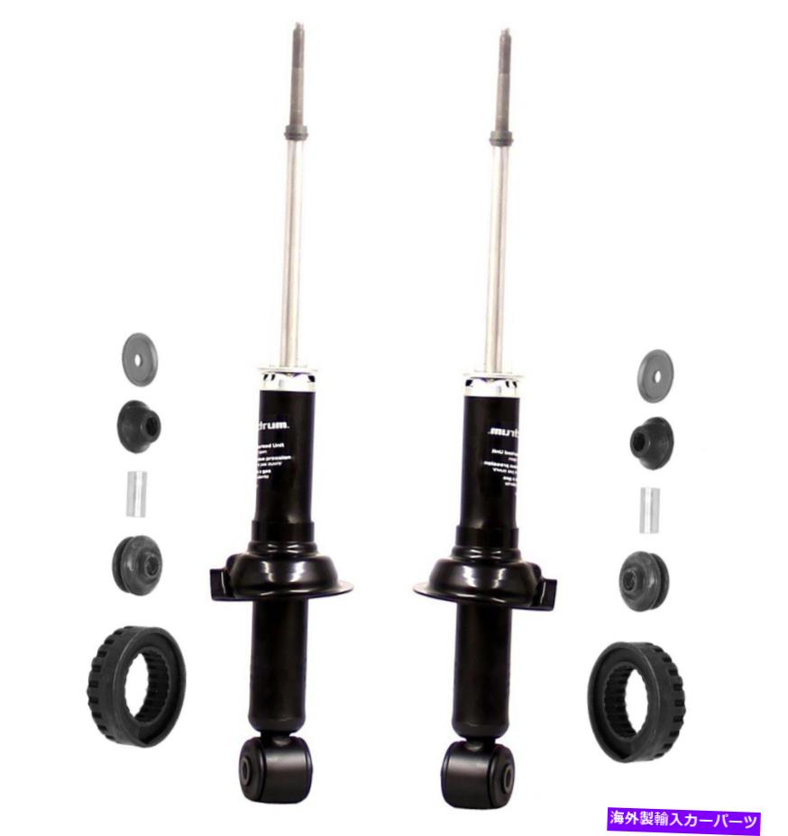 サスペンション 2018年年H Monroe Rear Left and Right Struts & Mounting Kits For Mitsubishi Lancer 08-11【並行輸入品】