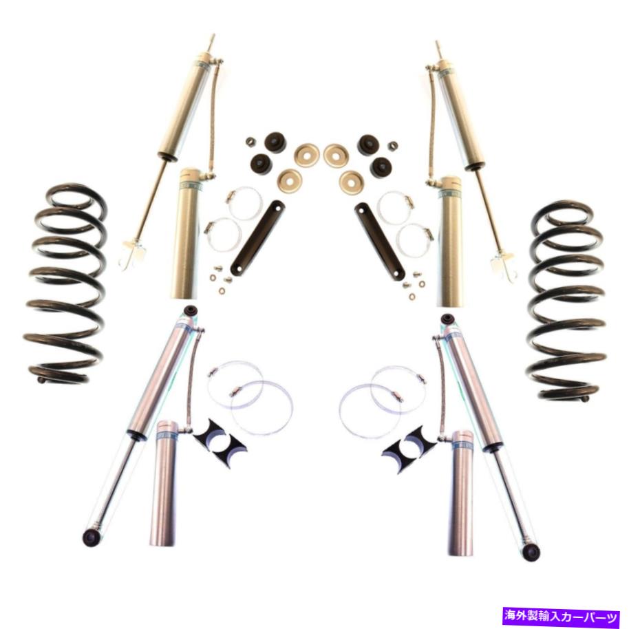 サスペンション SuperSprings SSR-301-47-2 Sumosprings Fitts 03-21 2500 3500 RAM 2500 RAM 3500 Bilstein B8 5160 Front &Rear Shocks B3 Coil Spring Kit For Chevy Tahoe GMC Yukon【並行輸入品】|Us Custom Parts Shop USDM