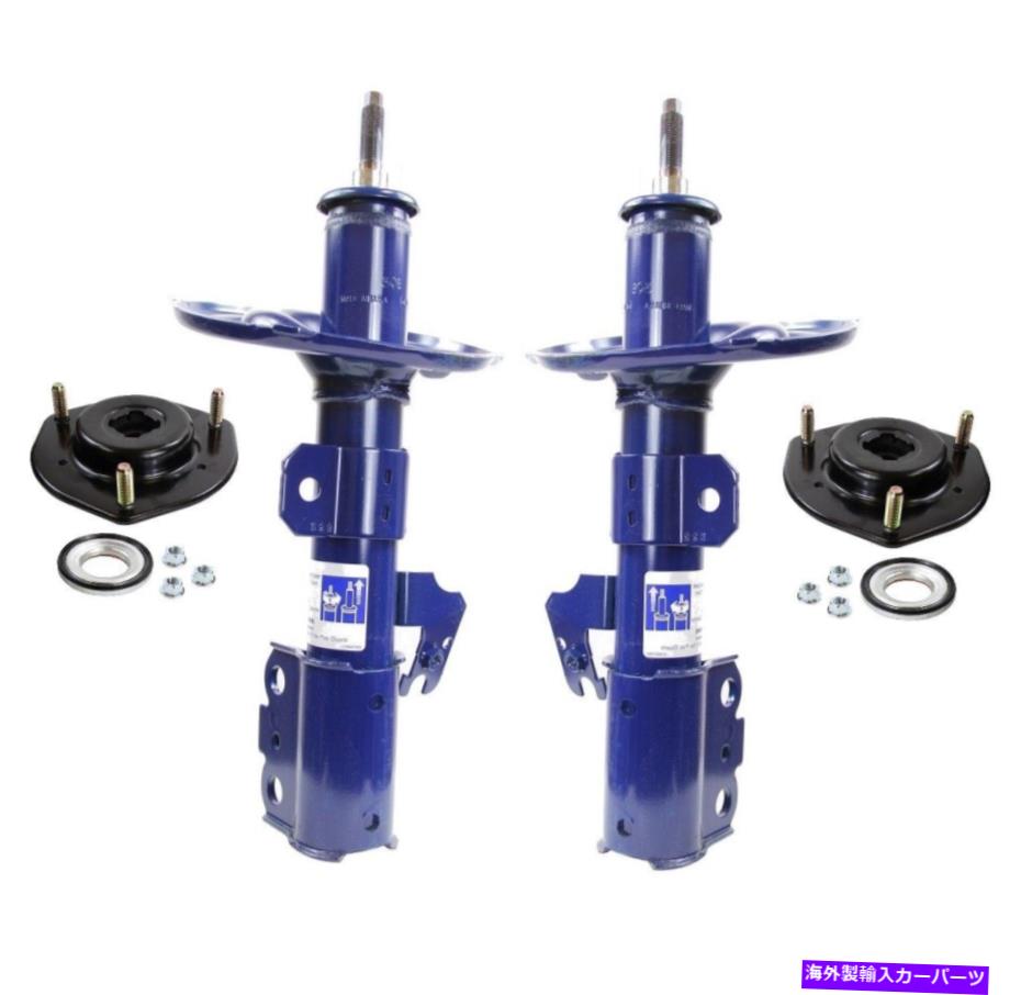 サスペンション メルセデスS550S550ES600 Monroe Front Monro-Matic Plus Struts & Strut-Mate Mounts Kit For Toyota Avalon【並行輸入品】