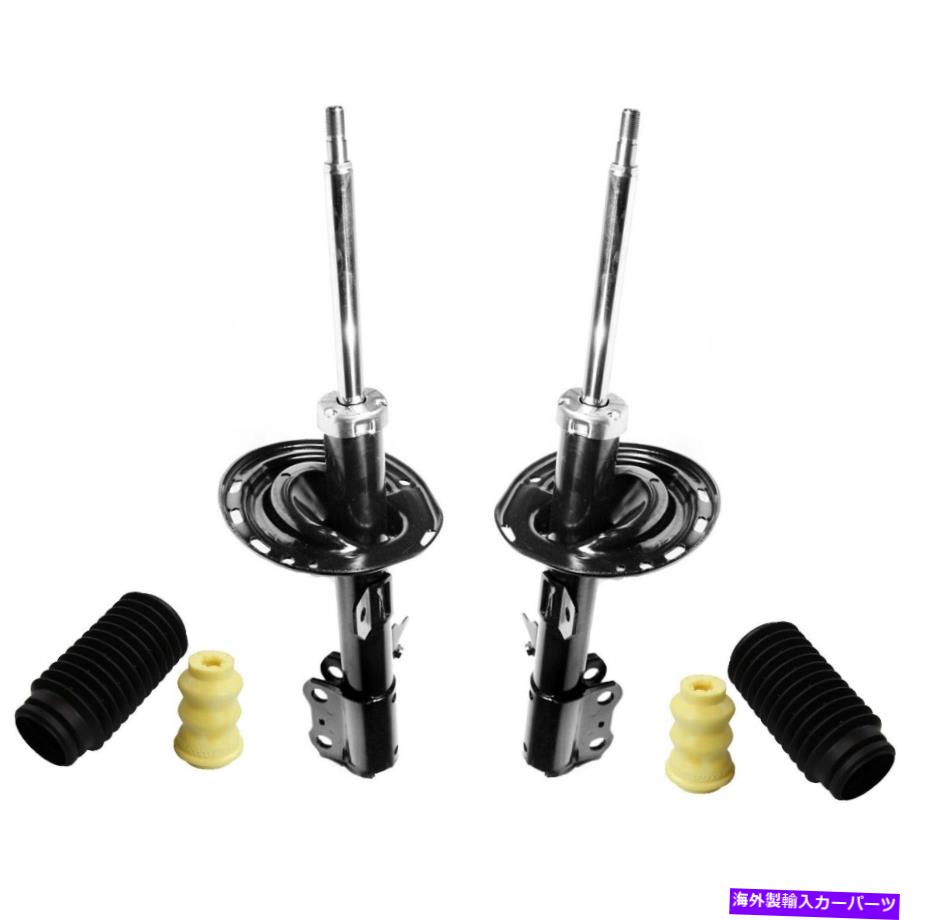 サスペンション サスペンションハードウェアハードウェア-xlプロ52803b-1 Monroe Front Left and Right Struts & Boot Kits For Toyota Sienna 2007-2010 AWD【並行輸入品】
