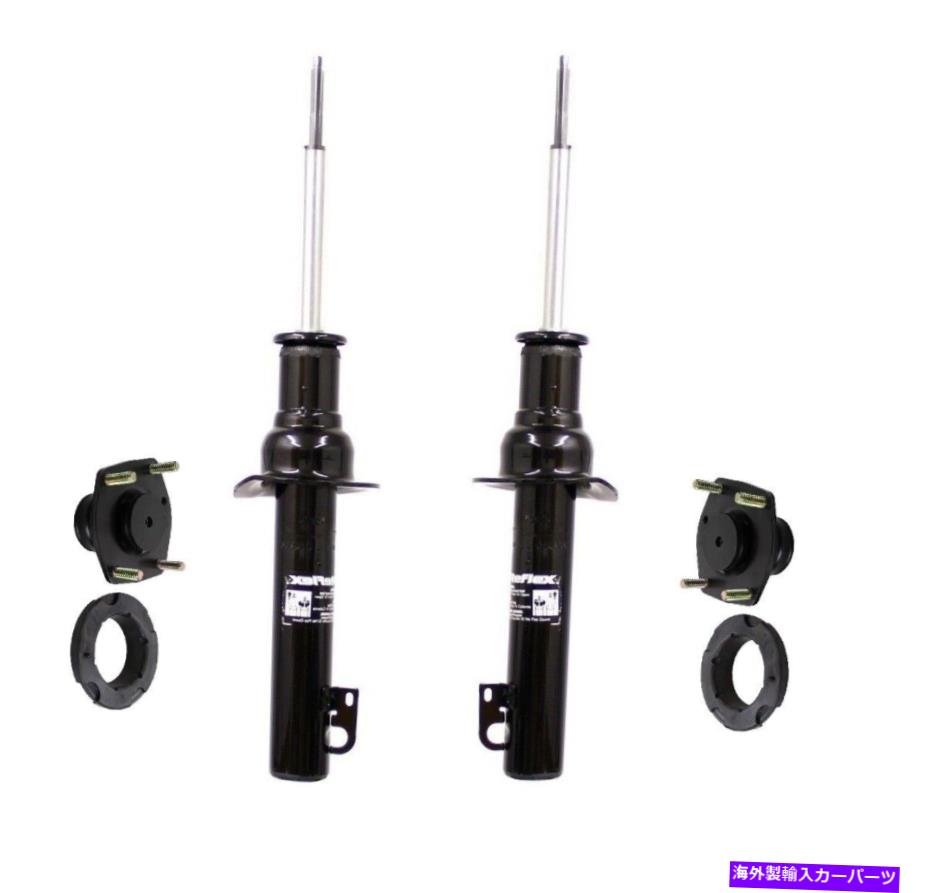 サスペンション 45053 Monroe Front Left and Right Struts & Mounting Kits For Grand Cherokee Commander【並行輸入品】
