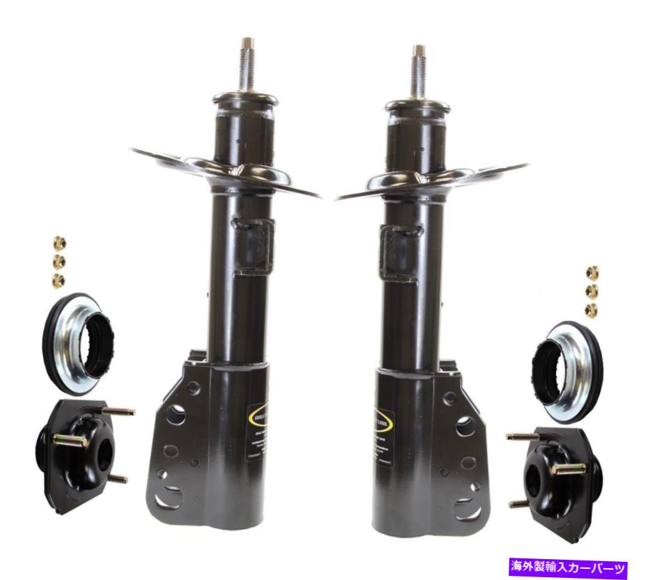 サスペンション シボレーカマロ82-92 Monroe Front Left and Right Struts & Mounting Kits For Buick Chevy GMC Saturn【並行輸入品】