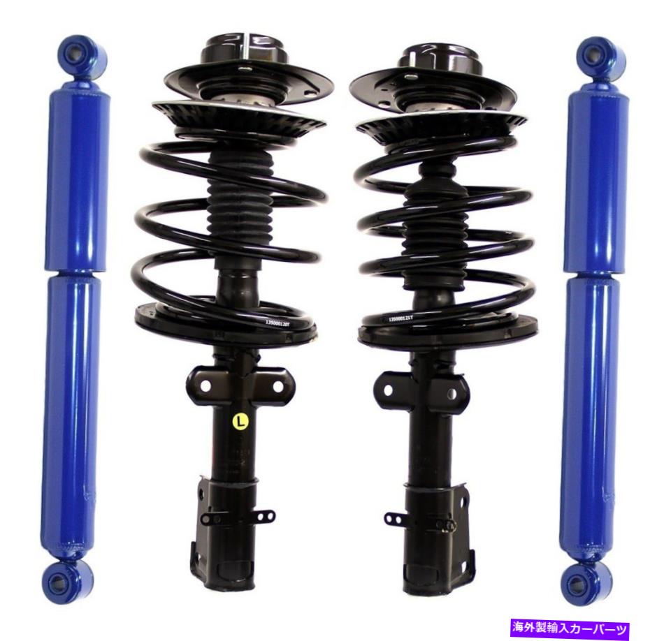 サスペンション ranchoRS66114B1 Monroe Front Strut Coil Springs Rear Shock Absorbers Kit For Chrysler Dodge FWD【並行輸入品】