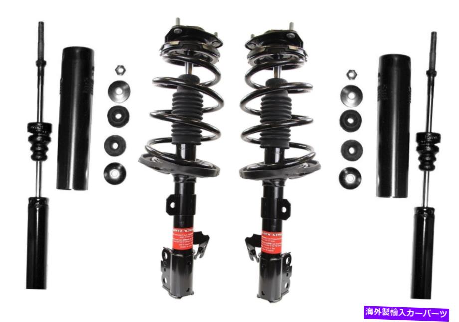 サスペンション Steinjager J0004132 Monroe Front Strut Coil Springs & Rear Shock Absorbers Kit For Sienna FWD AWD【並行輸入品】