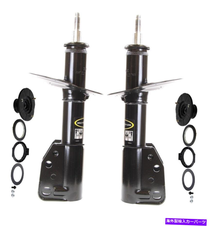 サスペンション シボレーカマロ82-92 Monroe Front Left and Right Struts & Mounting Kits For Chevy Cavalier Pontiac【並行輸入品】