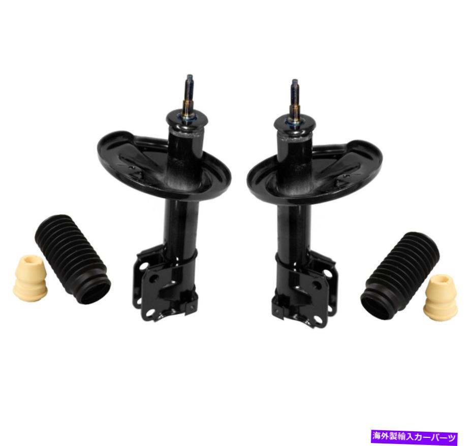 サスペンション エアサスペンションサスペンションは2015-2016 Monroe Front Left and Right Struts & Boot Kits For Mitsubishi Eclipse 2000-2005【並行輸入品】