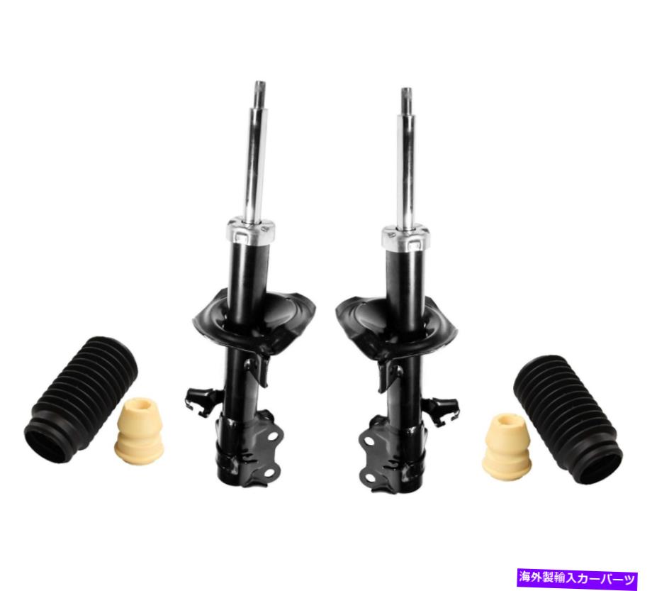 サスペンション エアリフト89352エアエアヘルパースプリング20-22フォードF-350スーパー Monroe Front Left and Right Struts & Boot Kits For Nissan Versa Sedan Hatchback【並行輸入品】