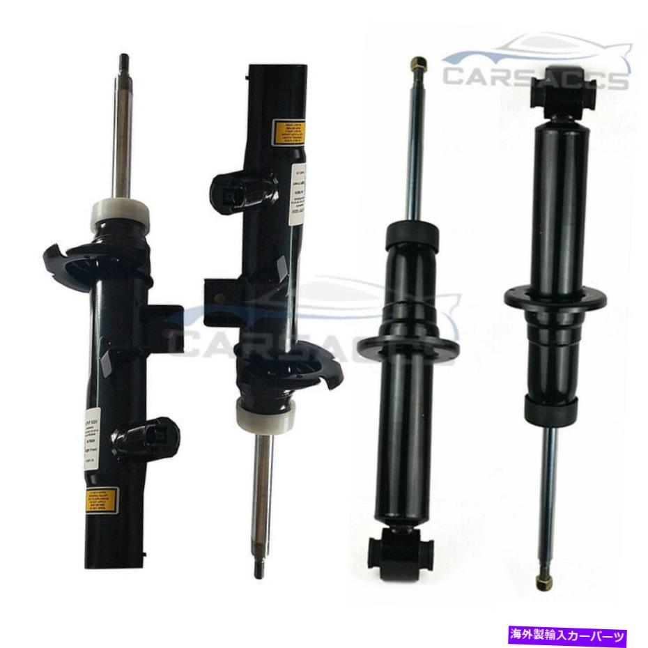 サスペンション サスペンションリフトリフトキットスタンダード1 4Pcs Front & Rear Pair Air Suspension Shocks Struts for BMW X3 F25 2011-2017【並行輸入品】