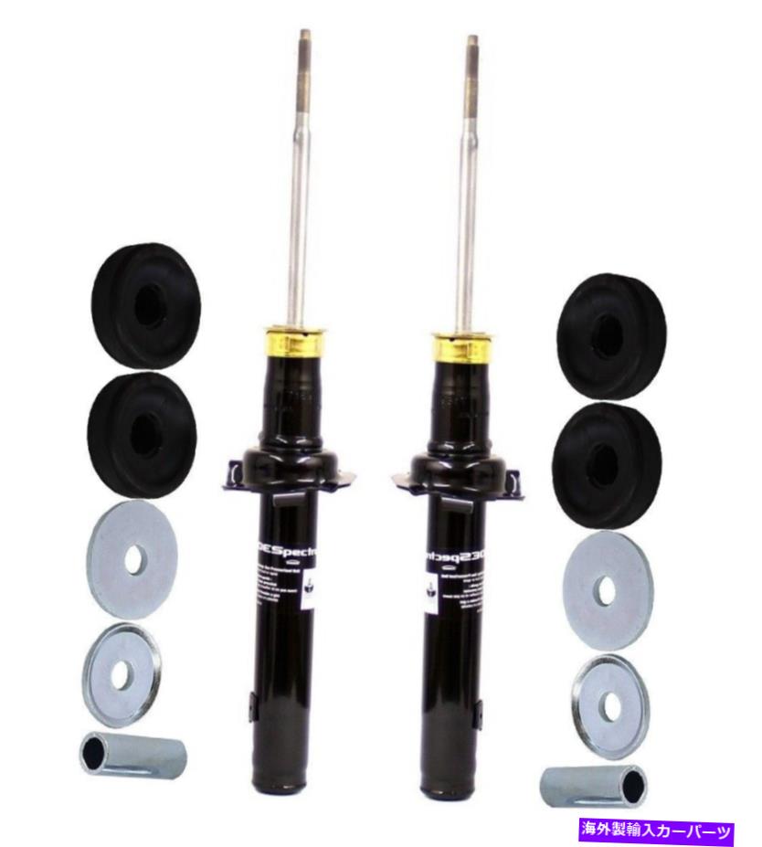 サスペンション 08-17 F-350 Monroe Front Left and Right Struts & Mounting Kits For Acura CL TL Honda Accord【並行輸入品】