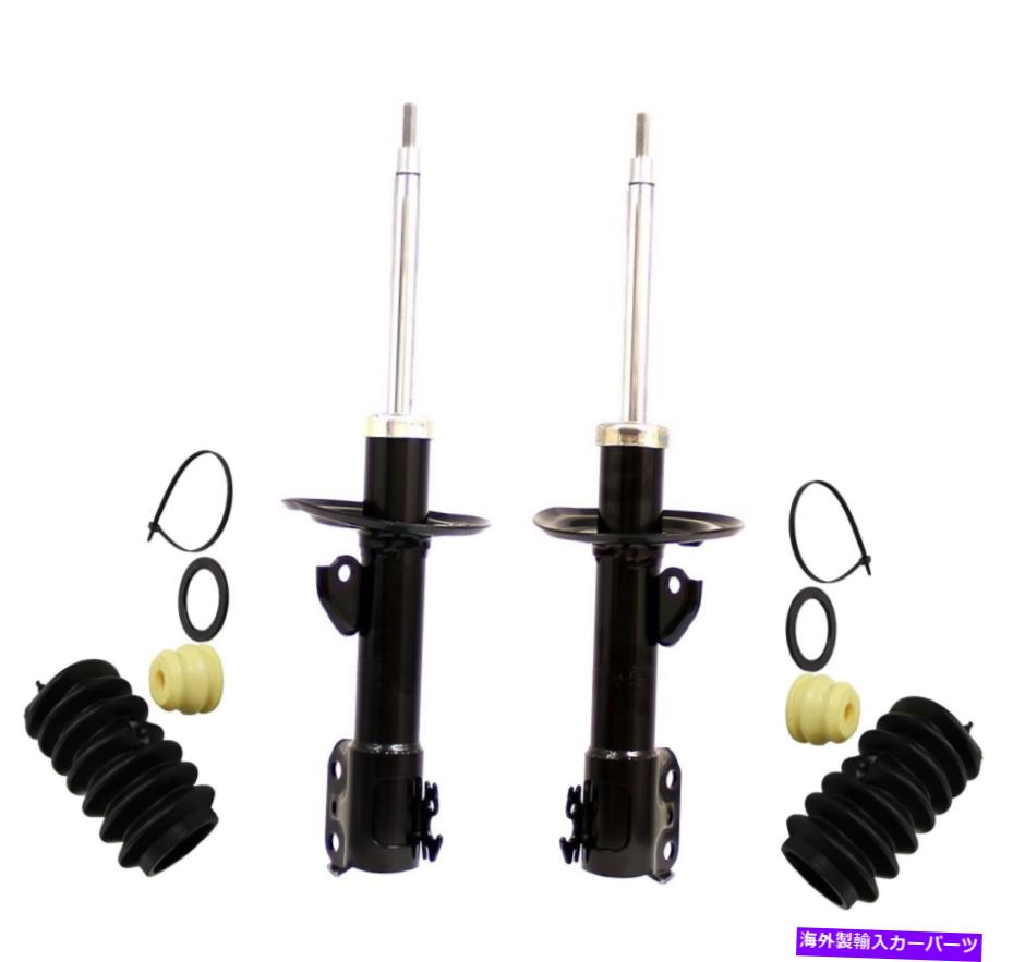 サスペンション エアリフト575312019-2022 RAM 3500 Monroe Front Left and Right Struts & Boot Kits For Scion xD 2008-2014【並行輸入品】