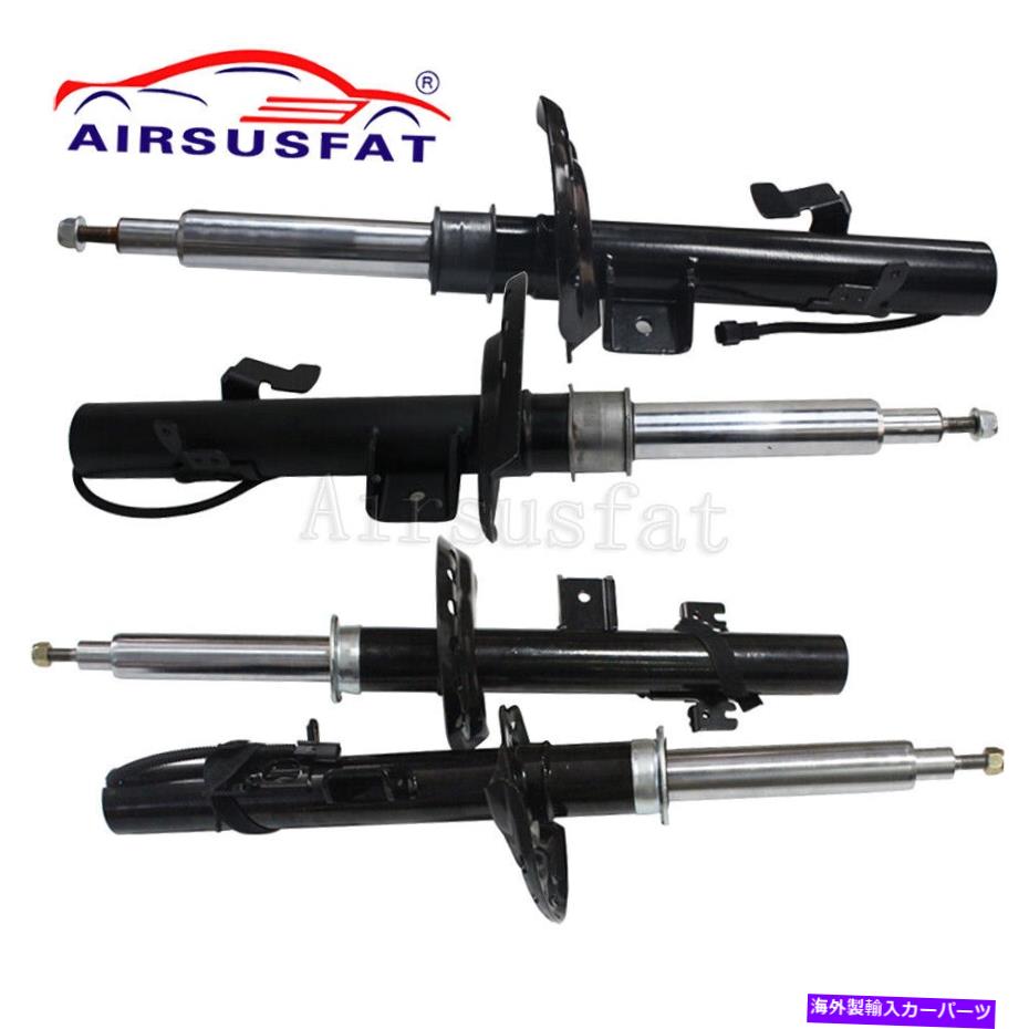 サスペンション Bentley Bentayga 4PCS Front Rear Suspension Shock Strut Damper For Range Rover Evoque 2012-2016【並行輸入品】