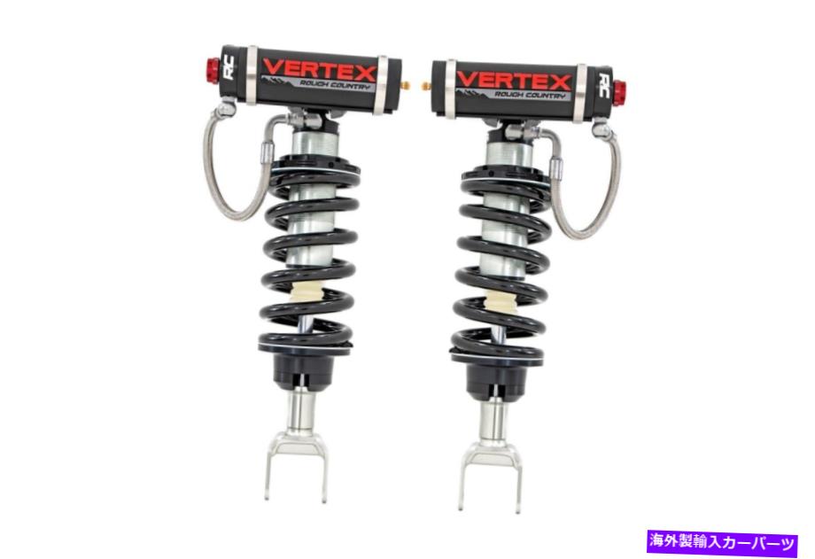 サスペンション 7ピースエアエアフロントリアキットフロントリアエアスプリングブコンプレッサー& Rough Country Front Vertex Coilovers 19-21 for Dodge for Ram 1500 for 2in Lifts【並行輸入品】|Us Custom Parts Shop USDM