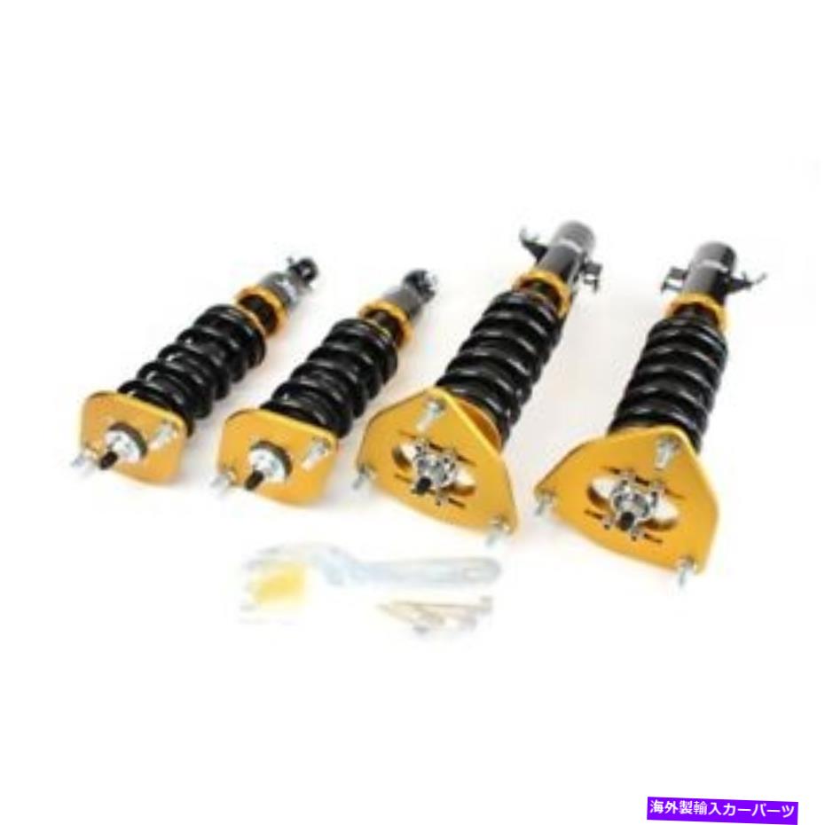 サスペンション シボレータホ郊外ホ郊外の+リアショック84176631の4pc ISC Suspension S020-S Coilover Front & Rear Monotube For Subaru Wrx Sti 2015-20【並行輸入品】