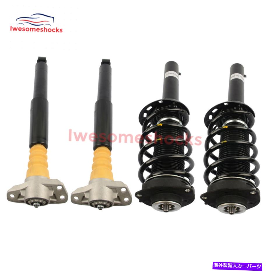 サスペンション キャデラックエスカレードシボレータレータホ用ののあるフロント＆ 4PCS Front & Rear Shock Absorbers Magnetic For Audi TT TTS FWD 2007-2014【並行輸入品】