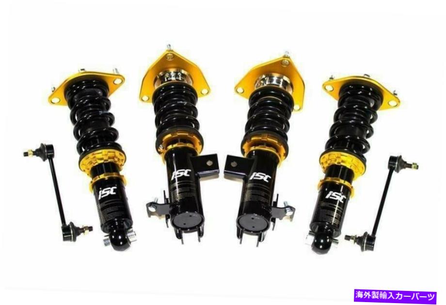 サスペンション ミーガンレッドストリートストリートシリーズダンパーコイル98-03トヨタシエナxl10 ISC Suspension N1 Coilovers for 1992-01 Subaru Impreza WRX【並行輸入品】 435,490円