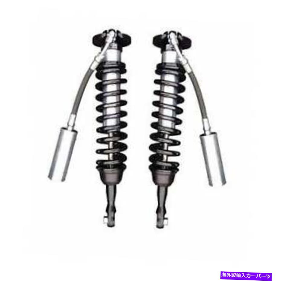 サスペンション Eibach Sway Bar Front＆リア2005-2009 Ford Mustang 6 Cyl。 Icon Suspension Remote Reservoir Front Coilover Shock Kit - 58750【並行輸入品】